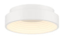 George Kovacs - P5550-44B-L - LED Flush Mount - Conc - Matte White