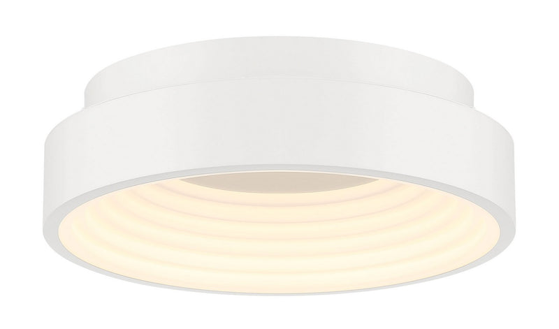 George Kovacs - P5550-44B-L - LED Flush Mount - Conc - Matte White