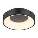 LED Flush Mount<br /><span style="color:#4AB0CE;">Entrega: 4-10 dias en USA</span><br /><span style="color:#4AB0CE;font-size:60%;">PREGUNTE POR ENTREGA EN PANAMA</span><br />Collection: Conc<br />Finish: Coal Black