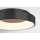 George Kovacs - P5551-66A-L - LED Flush Mount - Conc - Coal Black