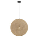 George Kovacs - P5571-66A - One Light Pendant - Entwined - Coal Black
