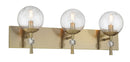 Minka-Lavery - 1333-923 - Three Light Bath Vanity - POPULUXE - Oxidized Aged Brass