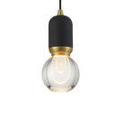 George Kovacs - P5590-793-L - LED Mini Pendant - Mixed Up - Sand Coal And Mountain Gold