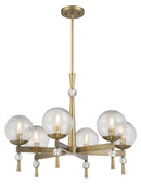 Minka-Lavery - 1336-923 - Six Light Chandelier - POPULUXE - Oxidized Aged Brass