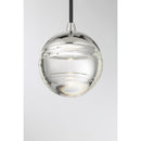George Kovacs - P5591-613-L - LED Mini Pendant - Hail - Polished Nickel