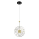 LED Pendant<br /><span style="color:#4AB0CE;">Entrega: 4-10 dias en USA</span><br /><span style="color:#4AB0CE;font-size:60%;">PREGUNTE POR ENTREGA EN PANAMA</span><br />Collection: Topknot<br />Finish: Coal And Brushed Gold