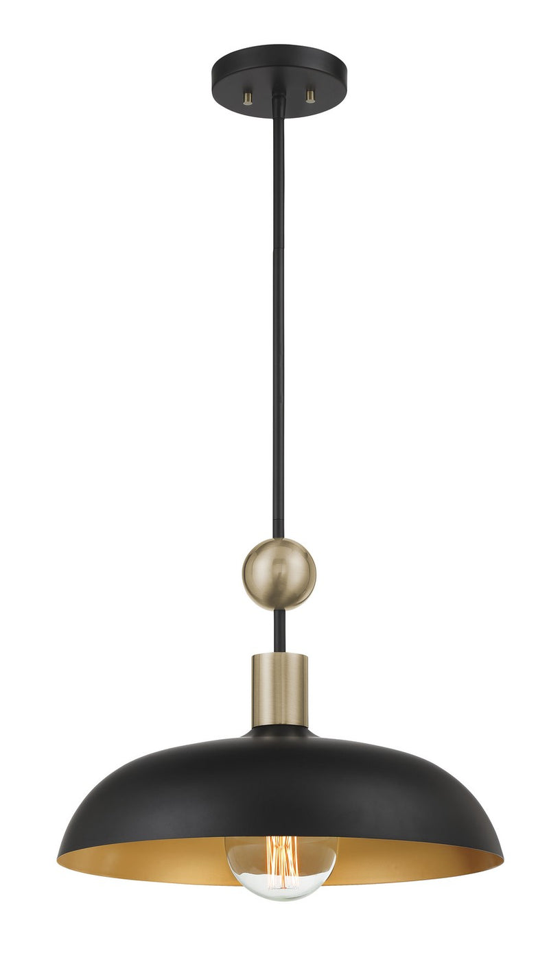 Minka-Lavery - 1995-862 - One Light Pendant - BILOXI - Coal