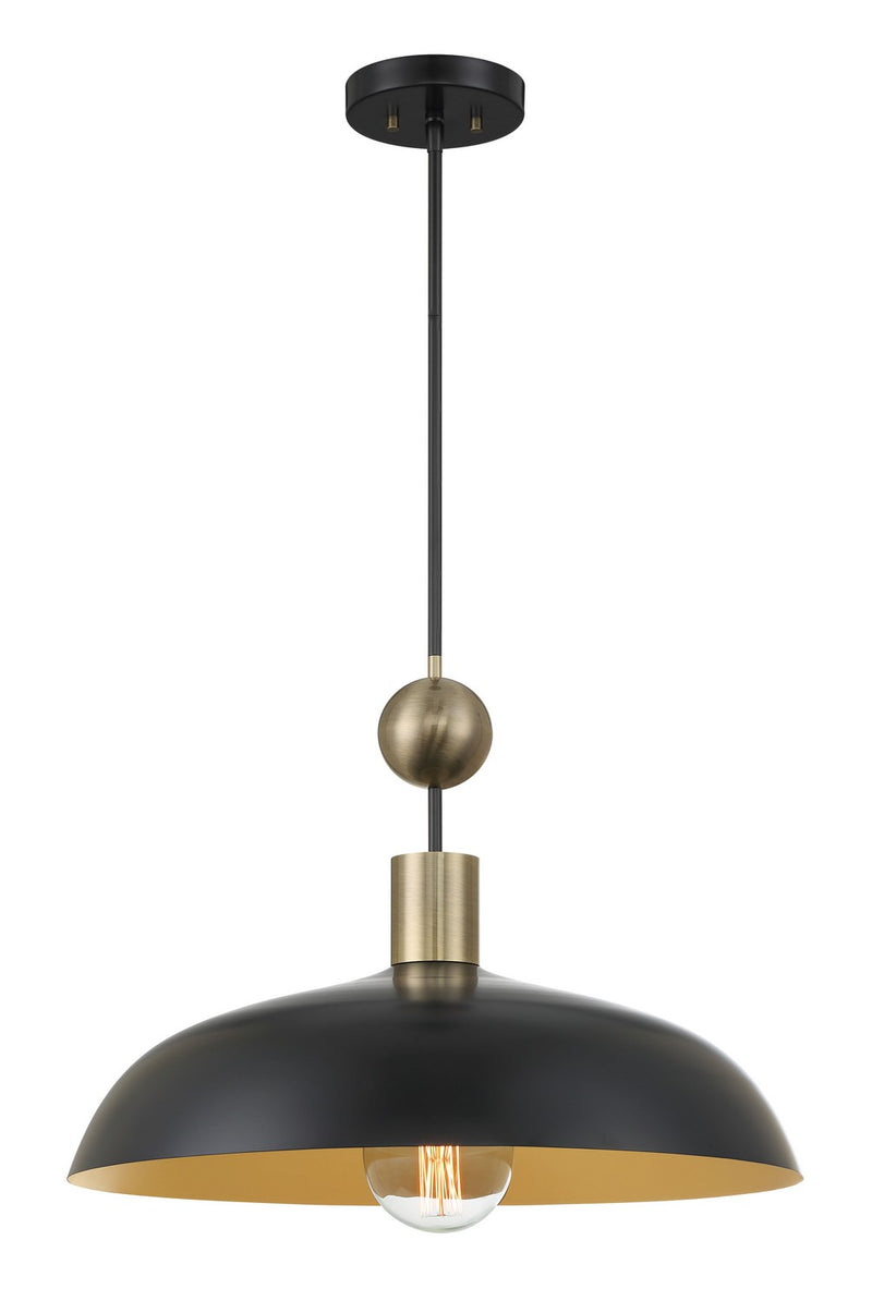 Minka-Lavery - 1996-862 - One Light Pendant - BILOXI - Coal