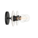 George Kovacs - P5611-66A - Two Light Bath Vanity - Vapors - Coal Black