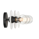George Kovacs - P5612-66A - Three Light Bath Vanity - Vapors - Coal Black