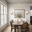 Five Light Chandelier<br /><span style="color:#4AB0CE;">Entrega: 4-10 dias en USA</span><br /><span style="color:#4AB0CE;font-size:60%;">PREGUNTE POR ENTREGA EN PANAMA</span><br />Collection: Colonial Charm<br />Finish: White Wash