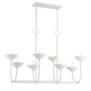 Minka-Lavery - 4718-892 - Eight Light Island Pendant - Ryton - Plaster White
