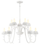 Minka-Lavery - 5907-655 - Ten Light Chandelier - North Fork by Robin Baron - Sand White