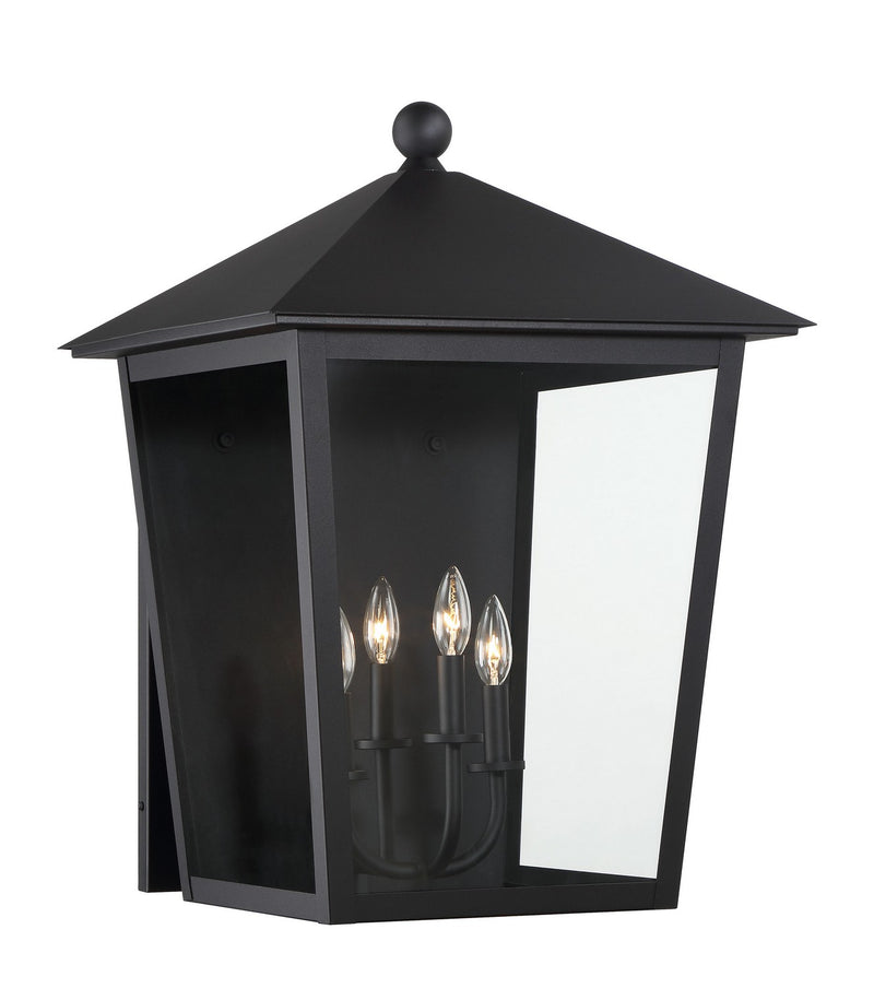 Minka-Lavery - 72134-66 - Four Light Wall Mount - Noble Hill - Sand Coal