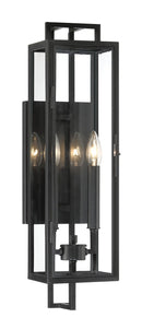 Two Light Outdoor Wall Mount<br /><span style="color:#4AB0CE;">Entrega: 10-11 semanas en USA</span><br /><span style="color:#4AB0CE;font-size:60%;">PREGUNTE POR ENTREGA EN PANAMA</span><br />Collection: Knoll Road<br />Finish: Coal