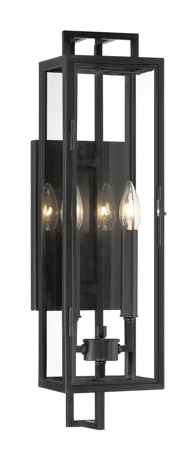 Two Light Outdoor Wall Mount<br /><span style="color:#4AB0CE;">Entrega: 2-3 semanas en USA</span><br /><span style="color:#4AB0CE;font-size:60%;">PREGUNTE POR ENTREGA EN PANAMA</span><br />Collection: Knoll Road<br />Finish: Coal