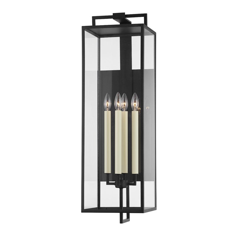 Troy Lighting - B6384-FOR - Four Light Outdoor Wall Sconce - Beckham - Forged Iron