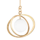 Troy Lighting - F7932-VGL - One Light Pendant - Olancha - Vintage Gold Leaf