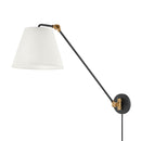 Troy Lighting - PTL2627-PBR/TBK - One Light Wall Sconce - Navin - Patina Brass
