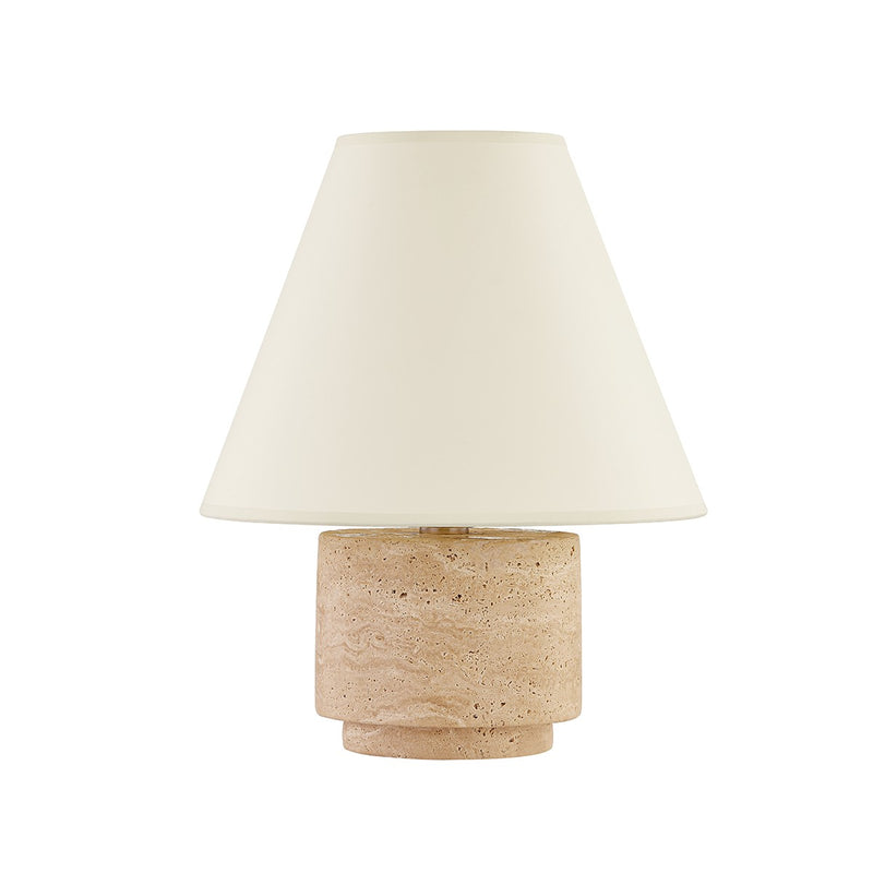 Troy Lighting - PTL8015-PBR - One Light Table Lamp - Bronte - Patina Brass