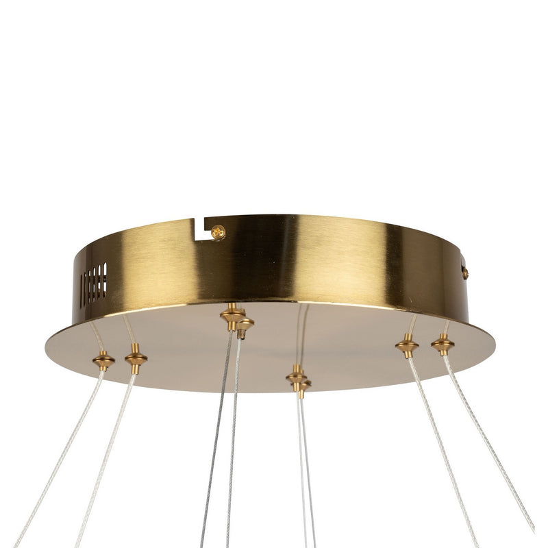 Artcraft Canada - AC6723BB - LED Chandelier - Stella - Brushed Brass