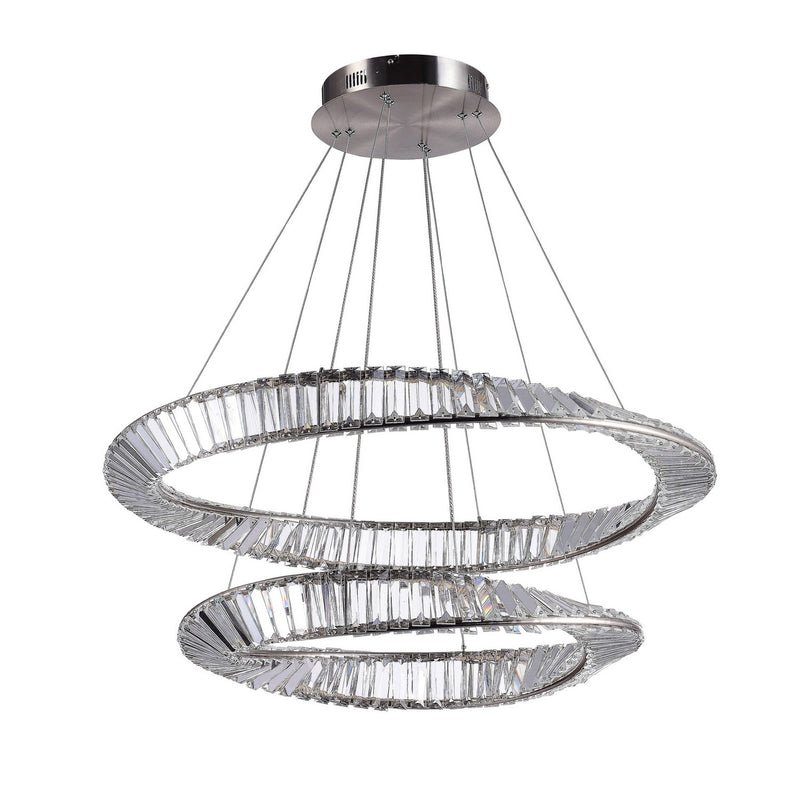 Artcraft Canada - AC6723SN - LED Chandelier - Stella - Satin Nickel