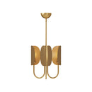 Alora - CH450715AG - Three Light Chandelier - Seno - Aged Gold
