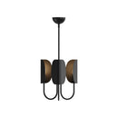 Three Light Chandelier<br /><span style="color:#4AB0CE;">Entrega: 4-10 dias en USA</span><br /><span style="color:#4AB0CE;font-size:60%;">PREGUNTE POR ENTREGA EN PANAMA</span><br />Collection: Seno<br />Finish: Matte Black