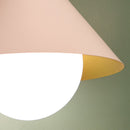 One Light Flush Mount<br /><span style="color:#4AB0CE;">Entrega: 4-10 dias en USA</span><br /><span style="color:#4AB0CE;font-size:60%;">PREGUNTE POR ENTREGA EN PANAMA</span><br />Collection: Remy<br />Finish: White/Opal Glass