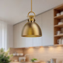 Alora - PD411311AG - One Light Pendant - Waldo - Aged Gold
