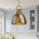 Alora - PD411314AG - One Light Pendant - Waldo - Aged Gold