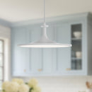 LED Pendant<br /><span style="color:#4AB0CE;">Entrega: 4-10 dias en USA</span><br /><span style="color:#4AB0CE;font-size:60%;">PREGUNTE POR ENTREGA EN PANAMA</span><br />Collection: Issa<br />Finish: White