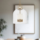 Alora - PD461104AG - Four Light Pendant - Lancaster - Aged Gold
