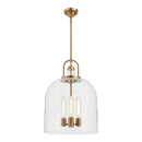 Alora - PD461104AG - Four Light Pendant - Lancaster - Aged Gold