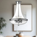 Alora - PD464018CH - Four Light Pendant - Marcel - Chrome
