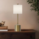 Alora - TL418726BGIL - One Light Table Lamp - Issa - Brushed Gold/Ivory Linen