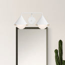 Alora - VL485221WHOP - Two Light Vanity - Remy - White/Opal Glass