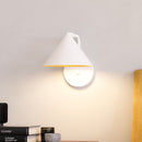 One Light Wall Sconce<br /><span style="color:#4AB0CE;">Entrega: 4-10 dias en USA</span><br /><span style="color:#4AB0CE;font-size:60%;">PREGUNTE POR ENTREGA EN PANAMA</span><br />Collection: Remy<br />Finish: White