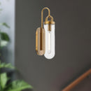 Alora - WV461101AG - One Light Wall Sconce - Lancaster - Aged Gold