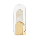 Corbett Lighting - 349-01-VB - LED Wall Sconce - Morganite - Vintage Brass