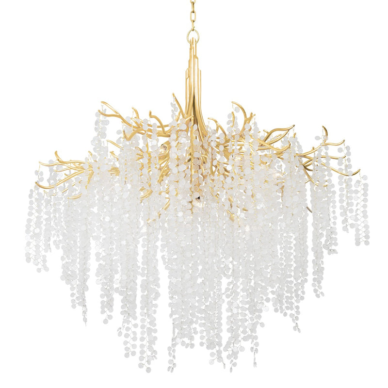 Corbett Lighting - 350-49-GL - 12 Light Chandelier - Genoa - Gold Leaf