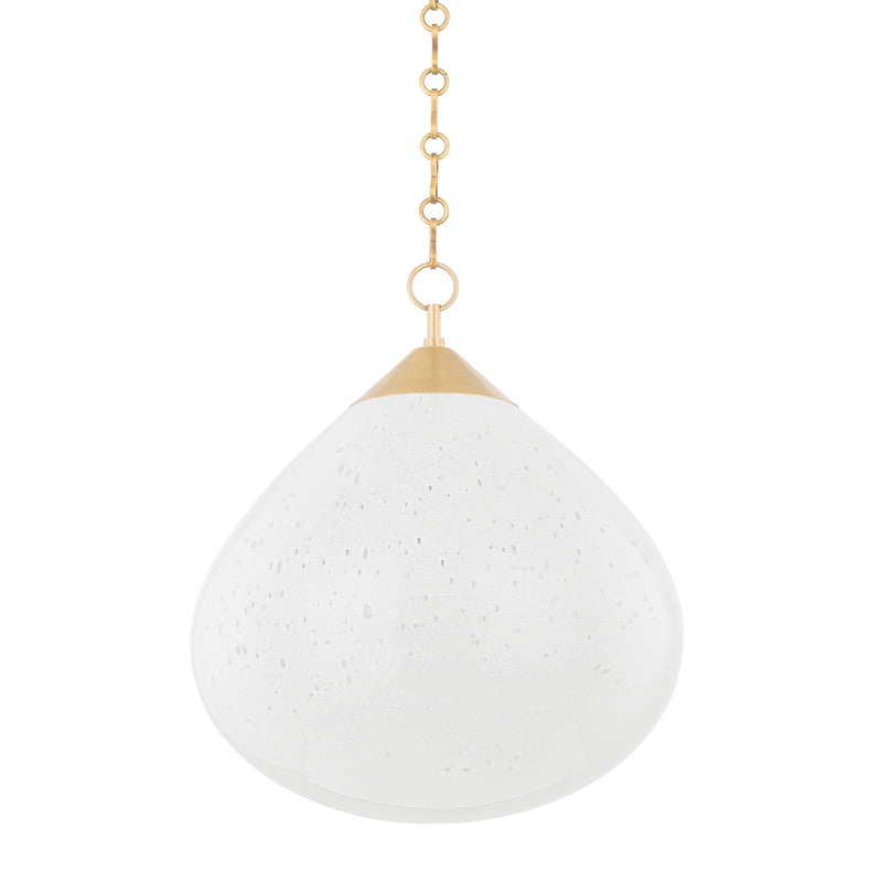 Corbett Lighting - 362-18-VB - One Light Pendant - Semilla - Vintage Brass