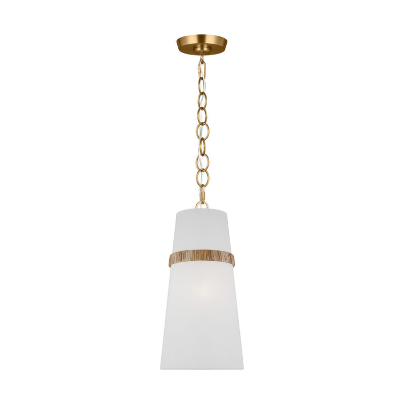 Visual Comfort Studio - AP1161RTN - One Light Pendant - Cordtlandt - rattan