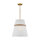 Visual Comfort Studio - AP1173RTN - Three Light Pendant - Cordtlandt - rattan