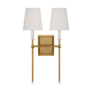 Visual Comfort Studio - AW1202BBS - Two Light Wall Sconce - Baxley - Burnished Brass