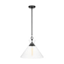 Visual Comfort Studio - CP1031AI - One Light Pendant - Atlantic - Aged Iron