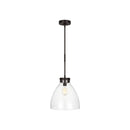 Visual Comfort Studio - CP1121AI - One Light Pendant - Garrett - Aged Iron