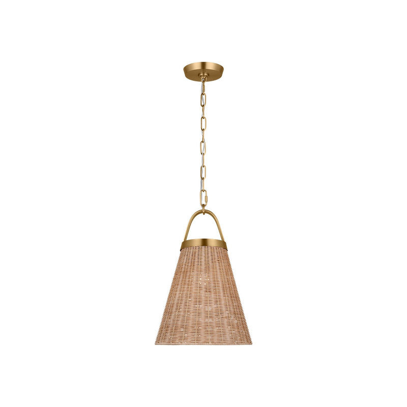 Visual Comfort Studio - CP1421BBS - One Light Pendant - Whitby - Burnished Brass