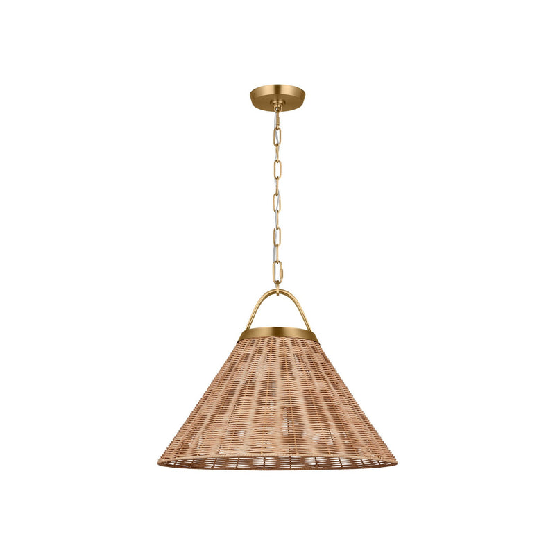 One Light Pendant<br /><span style="color:#4AB0CE;">Entrega: 4-10 dias en USA</span><br /><span style="color:#4AB0CE;font-size:60%;">PREGUNTE POR ENTREGA EN PANAMA</span><br />Collection: Whitby<br />Finish: Burnished Brass