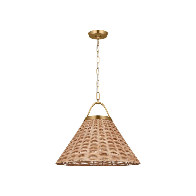 One Light Pendant<br /><span style="color:#4AB0CE;">Entrega: 4-10 dias en USA</span><br /><span style="color:#4AB0CE;font-size:60%;">PREGUNTE POR ENTREGA EN PANAMA</span><br />Collection: Whitby<br />Finish: Burnished Brass